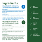SmartMouth Original & Clinical Zinc Activated Mouthwash Bundle, Mint