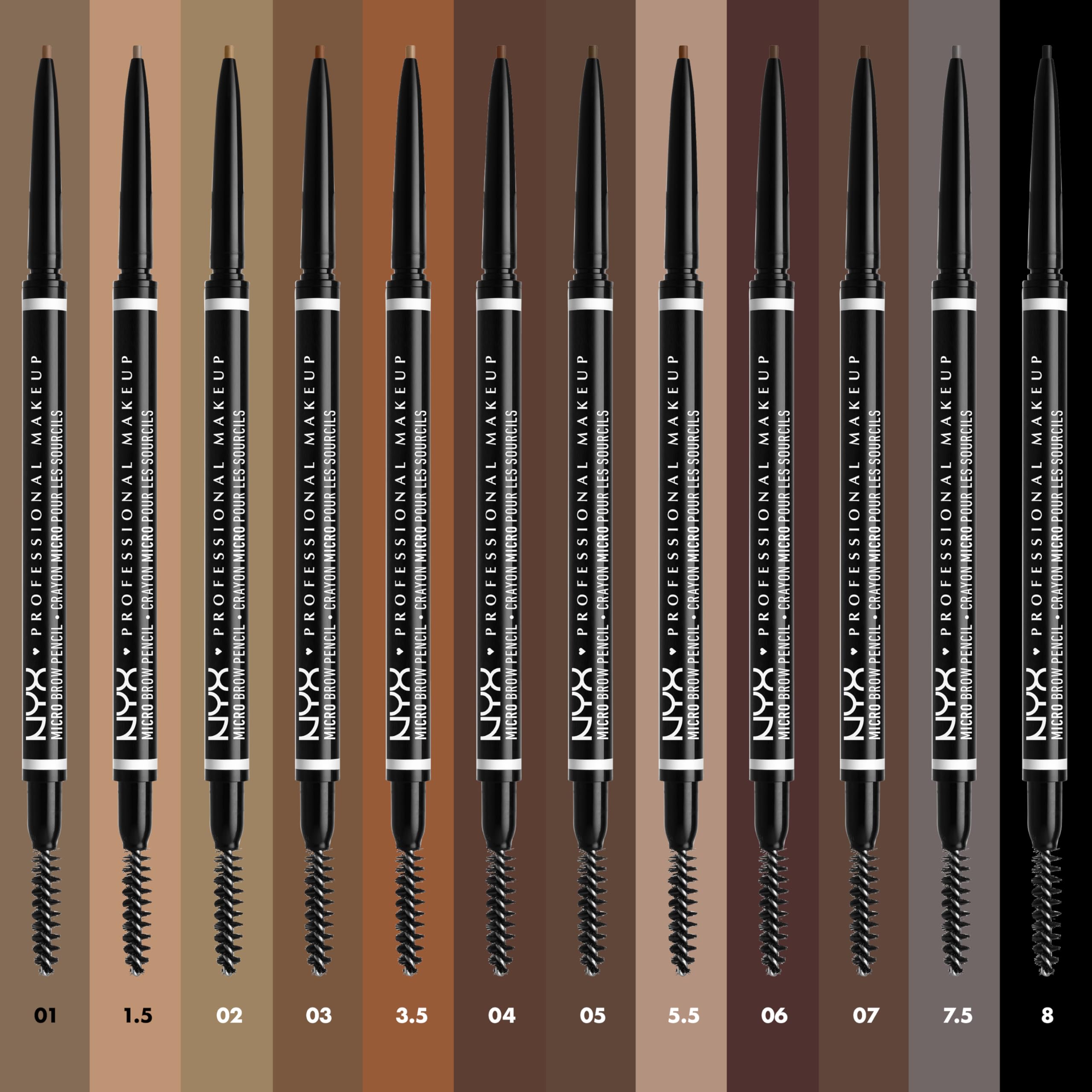 Buy now NYX PROFESSIONAL MAKEUP Micro Brow Pencil, Precise Eyebrow Pencil - Ash Blonde at indiglob india