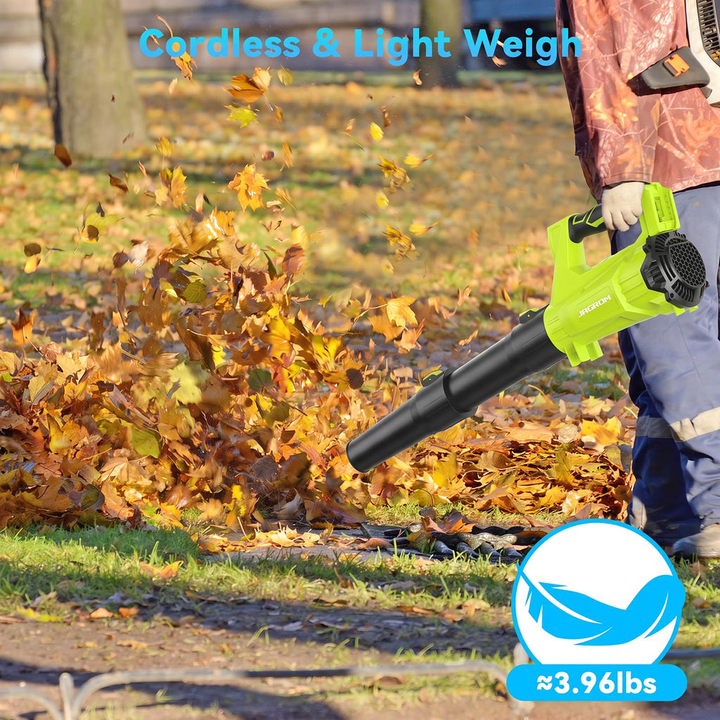 Electric Leaf Blower Cordless with 3.0Ah Battery and Charger, 680CFM 230MPH
