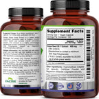 Zazzee High Strength Grape Seed 50:1 Extract, 120 Capsules, 95% Polyphenols | Vegan, 400 mg per Capsule, 4 Month Supply, Antioxidant, Circulation & Blood Flow Support, Non-GMO, Made in the USA