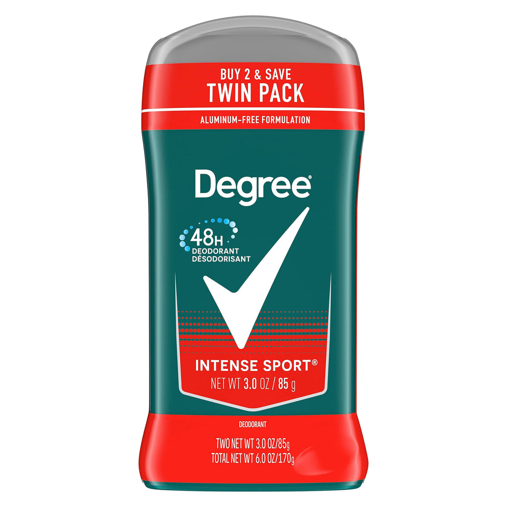 Degree Original Protection Deodorant Intense Sport 3 oz 2 Count
