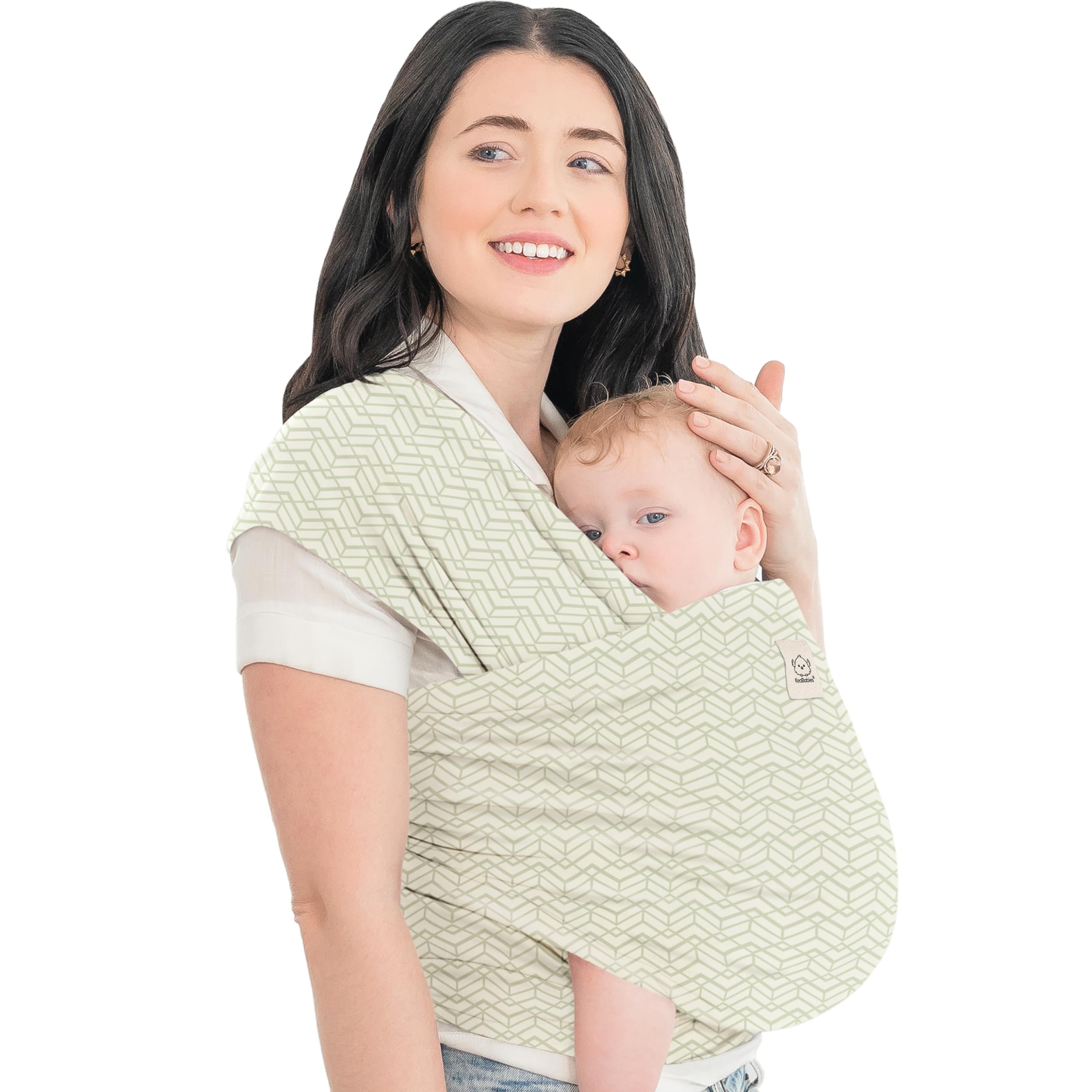 Buy now KeaBabies Baby Wrap Carrier - All in 1 Original Baby Carrier Newborn to Toddler Sling, Easy to Wear, Hands Free Bonding, Lightweight, Breathable Infant Wraps (Classic Gray) at indiglob india