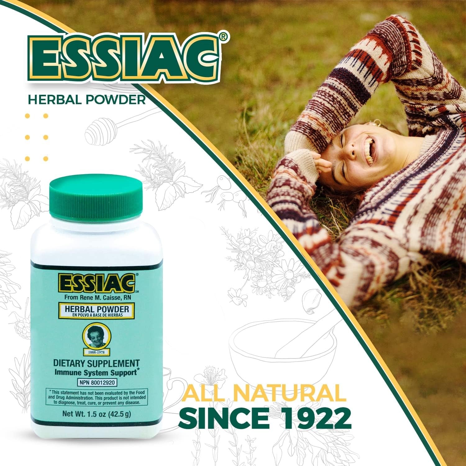Buy now Essiac Tea Powder Original Tea Powder â€“ 1.5 oz Bottle | Powerful Antioxidant Blend to Help Promote Overall Health & Well-Being | Original Formula from 1922 (1 Pack) at indiglob india