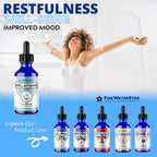 FWS Liquid Melatonin Drops for Adults and Kids - 99% Pure Bioactive Melatonin - Organic, Non-GMO, Vegan - Minimal Ingredients - Easy Adjustable Dosing - Helps to Promote Restful Sleep - 2oz