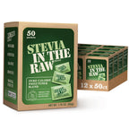 Buy now Stevia In The Raw Stevia Sweetener Packets, 50 Ct, Zero Calorie Stevia Sugar Substitute Packets, No Erythritol or Artificial Flavors, Vegan, Gluten Free, Kosher, Low Glycemic Index at indiglob india