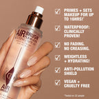 Charlotte Tilbury Airbrush Flawless Setting Spray - Ultra-Fine Hydrating Mist to Prime & Set Makeup Up to 16Hr – Soothes and Blurs Skin, Waterproof, Wedding Makeup