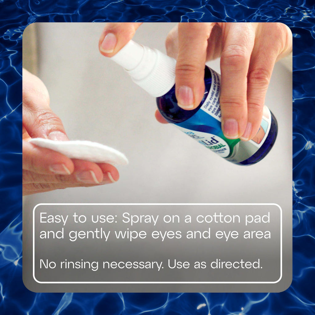 TheraTears SteriLid Antimicrobial Eyelid Cleanser and Face Wash, 2 Fl Oz | Mild & Convenient, Eye Care for Dry & Irritated Eyes, Gentle on Eyelids