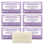 Buy now Dr. Bronner's Pure-Castile Magic Bar Soap - Made with Regenerative Organic Certified Oils - For Face, Body, Hair- Gentle on Sensitive Skin - Vegan Soap Bars for Men & Women - Lavender, 2 Pack, 5oz at indiglob india