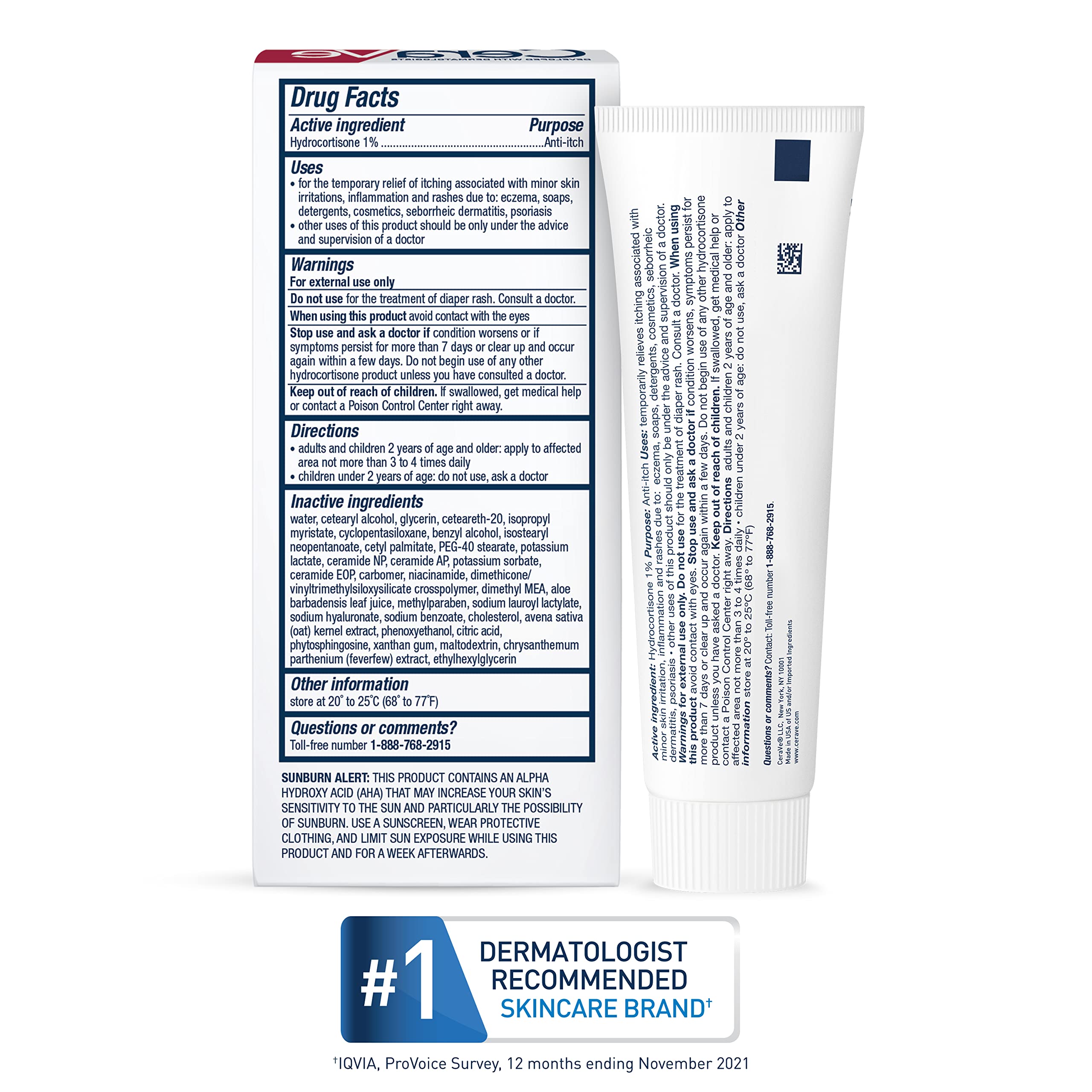 Buy now CeraVe 1% Hydrocortisone Anti-Itch Cream, Fragrance-Free Relief for Eczema-Prone & Dry Skin, 1 Ounce at indiglob india