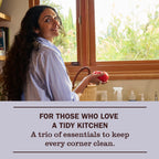 MRS. MEYER'S CLEAN DAY Kitchen Basics Set, Acorn Spice, Cleaning Supplies