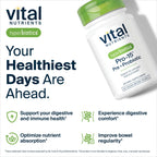 Hyperbiotics Vital Nutrients Pro-15 Prebiotics and Probiotics for Women and Men | 15 Science Backed Strains | Supports Occasional Constipation, Diarrhea, Gas & Bloating | 60 Vegan Time Release Pearls