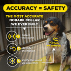 Dogtra Smart NOBARK Detects Whining and Barking, 33 ft Range App for Notifications, E-Collar, Behavior Report, Waterproof IPX9K, Compact Size for 10 lb Dogs, Triple Detection Accuracy
