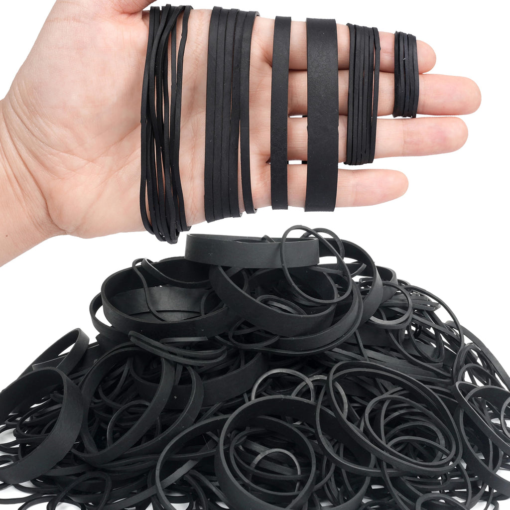 Rubber Bands Assorted Sizes,6 Sizes size10size16size33size64,size84,4.8in