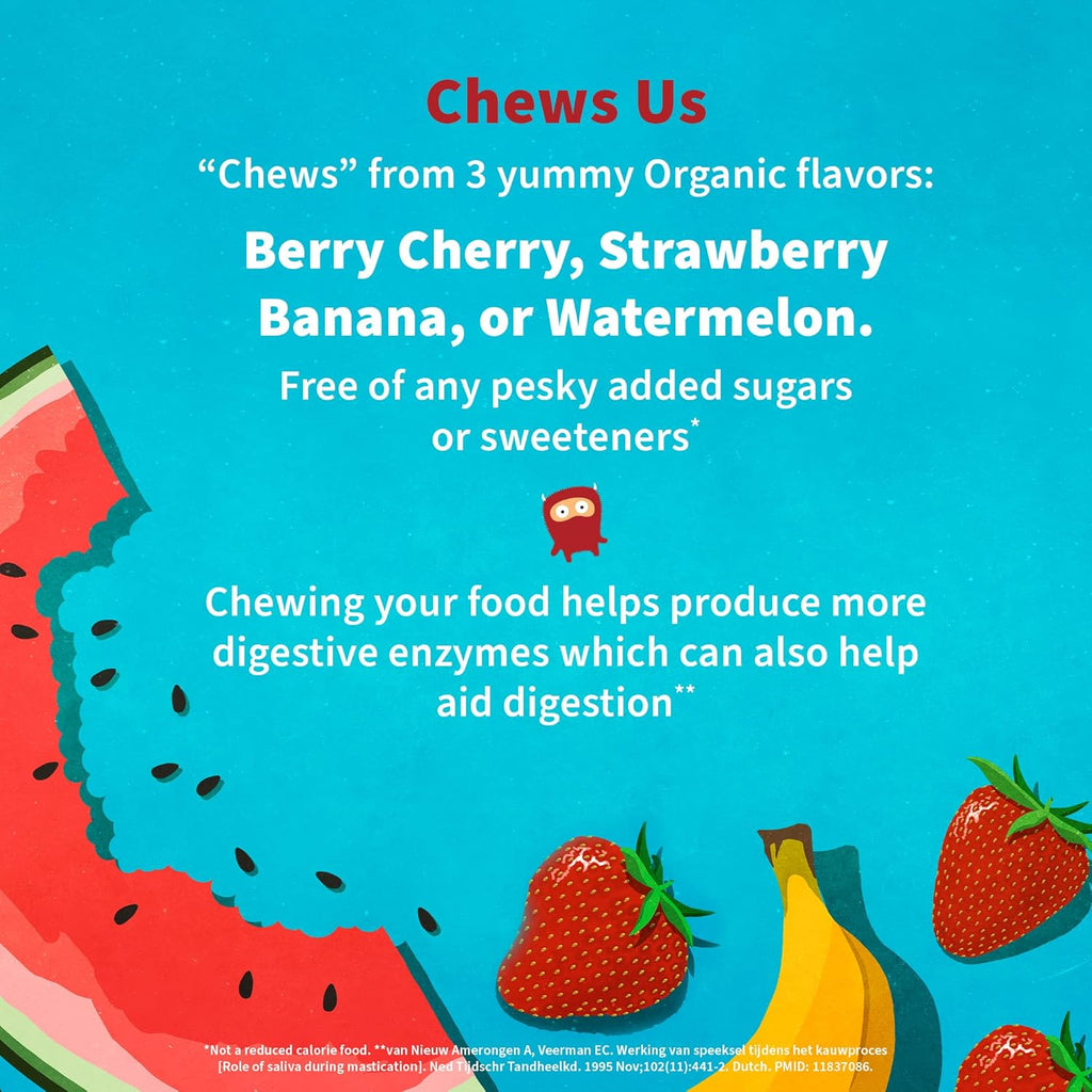 Buy now Garden of Life Kids Probiotics, Dr. Formulated Probiotics Organic Kids+ Vitamin C & D, Watermelon, Gluten Dairy & Soy Free Immune & Digestive Health Supplement, 30 Chewables (Shelf Stable) at indiglob india