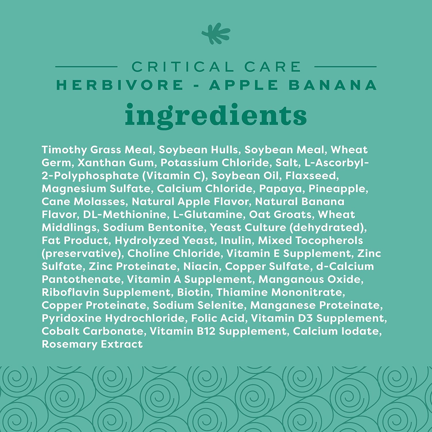 Buy now Oxbow Critical Care Herbivore, Emergency Guinea Pig Food, Rabbit Food for Recovery, Natural Apple Banana Flavor, Veterinary Formula, Critical Care for Guinea Pig Emergency Kit, Made in USA, 141 Grams at indiglob india