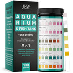 Buy now Aquarium Test Strips - 9-in-1 Aquarium Test Kit with eBook - Aquarium Water Test Kit with Quick and Accurate Fish Tank Test Strips - 100 Test Strips by JNW Direct Aquarium - 100 strips at indiglob india