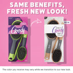 Goody Detangle It Hair Brushes Set - Large Oval Paddle Brush + Detangling Comb + Mini Brush, Suitable for Detangling & Styling, Pick Comb for Tangles On-the-Go, For Wet or Dry Hair, Brown/Grey