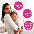 Legendairy Milk She's Flowing Lactation Hydration Mix, 18 Stick Packs | Blackberry Lemonade Electrolyte Sticks with Coconut Water, Moringa and Milk Thistle, Fenugreek-Free Postpartum Hydration