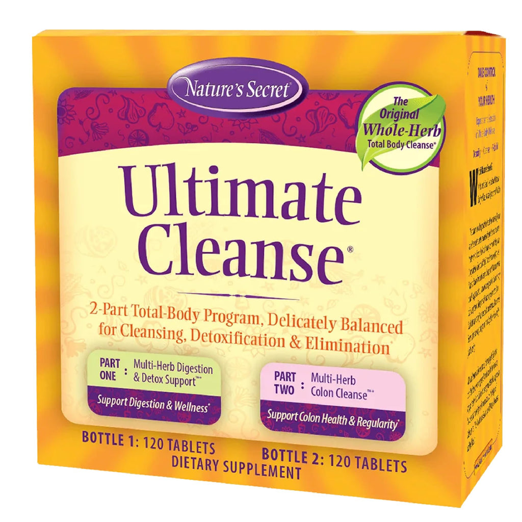 Nature's Secret Ultimate Cleanse 2-Part Total Body Cleanse System