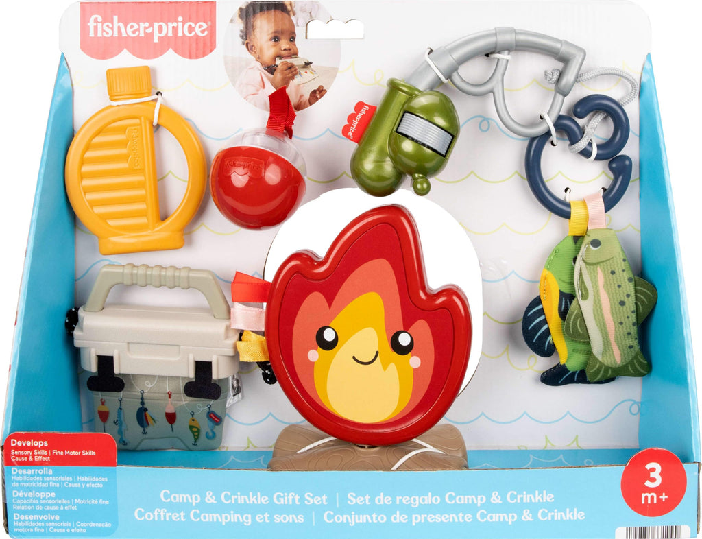 Fisher-Price Mini Me Moments Camp & Crinkle Set
