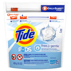 Buy now Tide PODS Free & Gentle Laundry Detergent Soap Pacs, 20 Count, Tide PODS Laundry Detergent at indiglob india