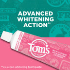 Tom's of Maine Sensitive and Whitening Toothpaste, Mint, 3 Pack, 4 oz