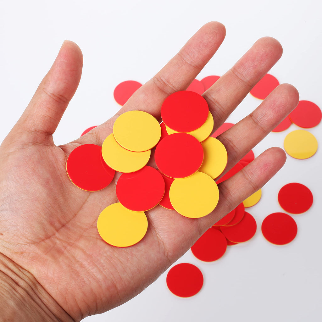 Mr. Pen- Two Color Counters, 100 pcs, Counters for Kids Math, Counters