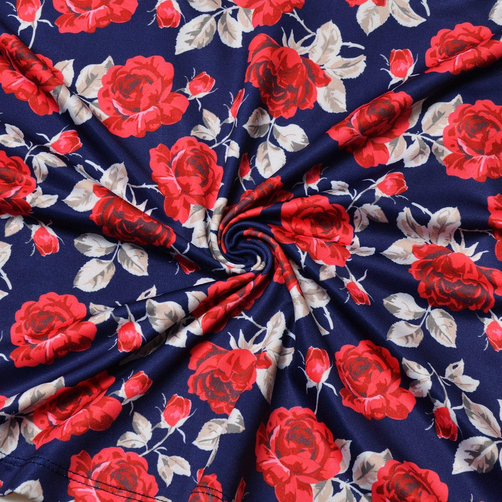 Buy now Girl & Doll Matching Dresses Floral Clothes Sleeveless Summer Swing Dress 3t 4t Navy Flower at indiglob india