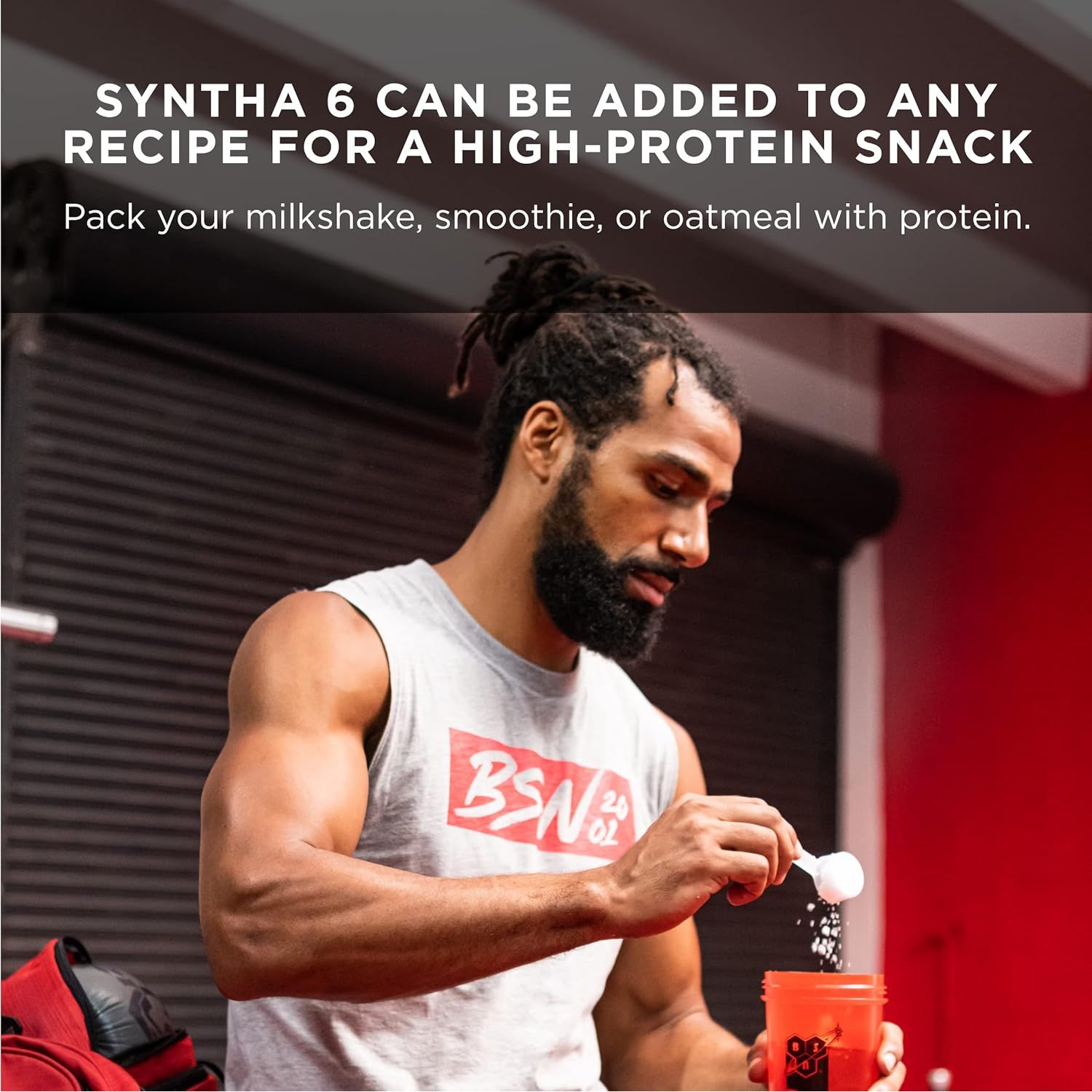 Buy now BSN SYNTHA-6 EDGE Protein Powder, with Hydrolyzed Whey, Micellar Casein, Milk Protein Isolate, Low Sugar, 24g Protein, Chocolate Milkshake, 48 Servings at indiglob india