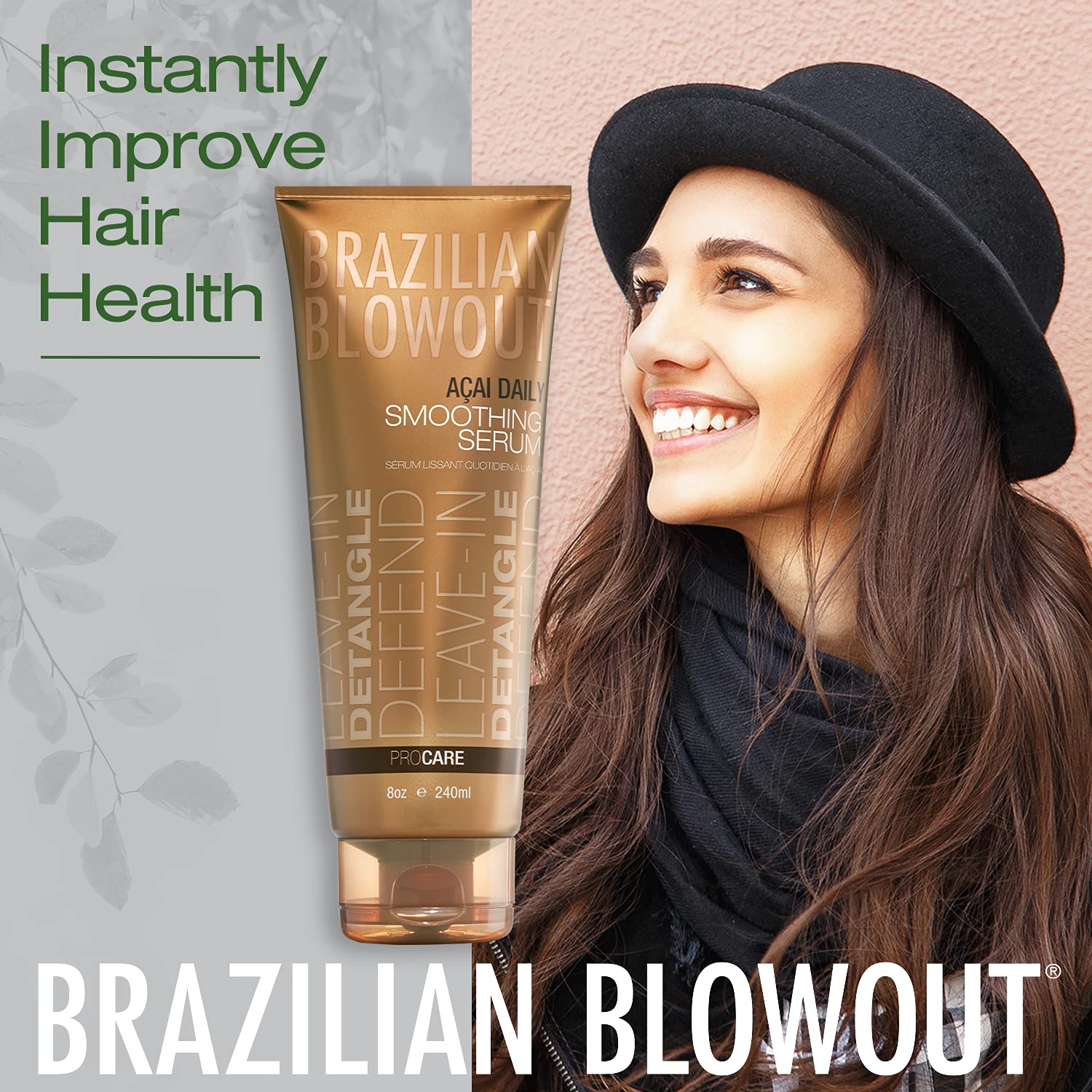 Buy now Brazilian Blowout Daily Smoothing Serum, 8 Fl Oz (Pack of 1) at indiglob india
