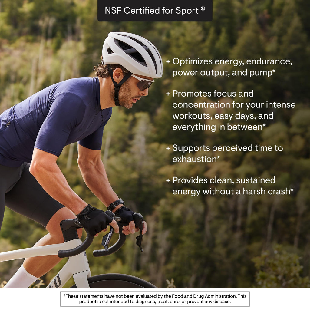 THORNE Advanced Pre-Workout, Alpha GPC, Amino Acids & Caffeine, 20 Servings