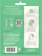 Buy now Burt's Bees Refreshing Sheet Face Mask with Cucumber, Pack of 6 at indiglob india