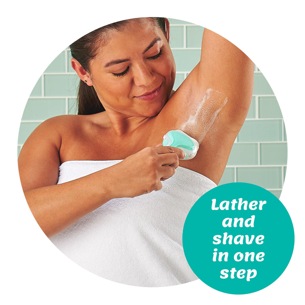 Schick Intuition Razors for Women with Sensitive Skin | 1 Razor & 2 Intuition Razor Blades Refill with Organic Aloe