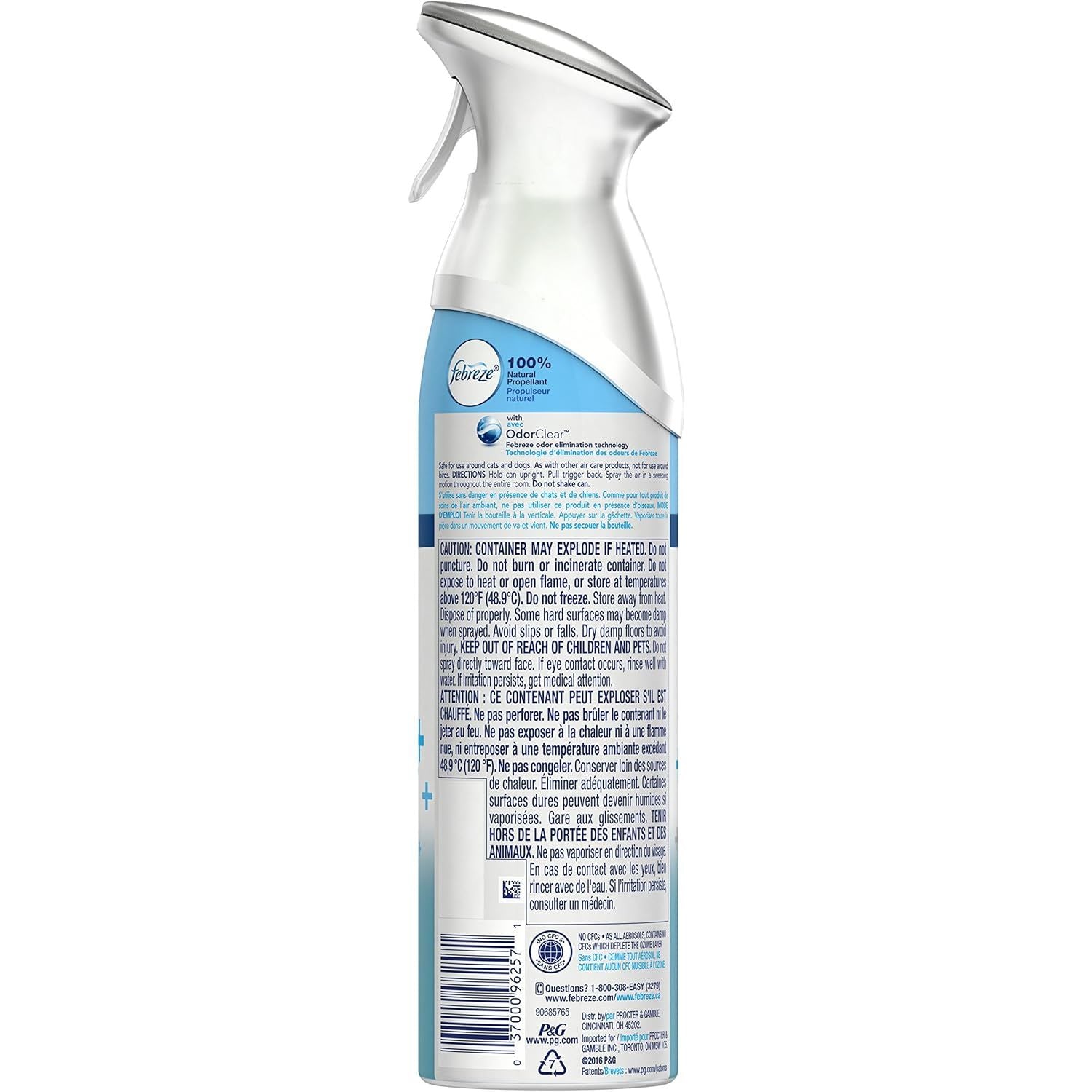 Buy now Febreze Air Mist Air Freshener Spray, Odor-Fighting Room Spray, Air Fresheners for Home and Bathroom and Kitchen, Aerosol Can, Heavy Duty Crisp Clean Scent, 8.8oz, 1 Count at indiglob india