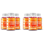 Vitamatic Magnesium Citrate Gummies, 600 mg, 60 Vegan Gummies | 600 mg Magneisum Citrate Per Serving with 70 mg of Elemental Mg, Natural Raspberry Flavor, Non-GMO, Gluten Free, Pectin Based