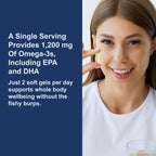 Carlson Super Omega-3 Gems, 1200 mg, Omega-3s, 100 + 30 Softgels | with EPA and DHA; Wild Caught Norwegian Fish Oil Supplement; Sustainably Sourced Fish Oil Capsules; Omega 3 Supplements