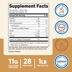 Nutricost Collagen Peptides Powder (Chocolate Peanut Butter) 1 LB | Grass-Fed Collagen Hydrolysate, Gluten-Free