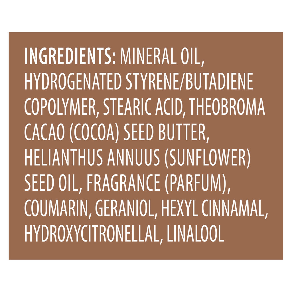 Vaseline Intensive Care Cocoa Radiant Body Gel Oil with 100% Pure Cocoa Butter, 12 oz
