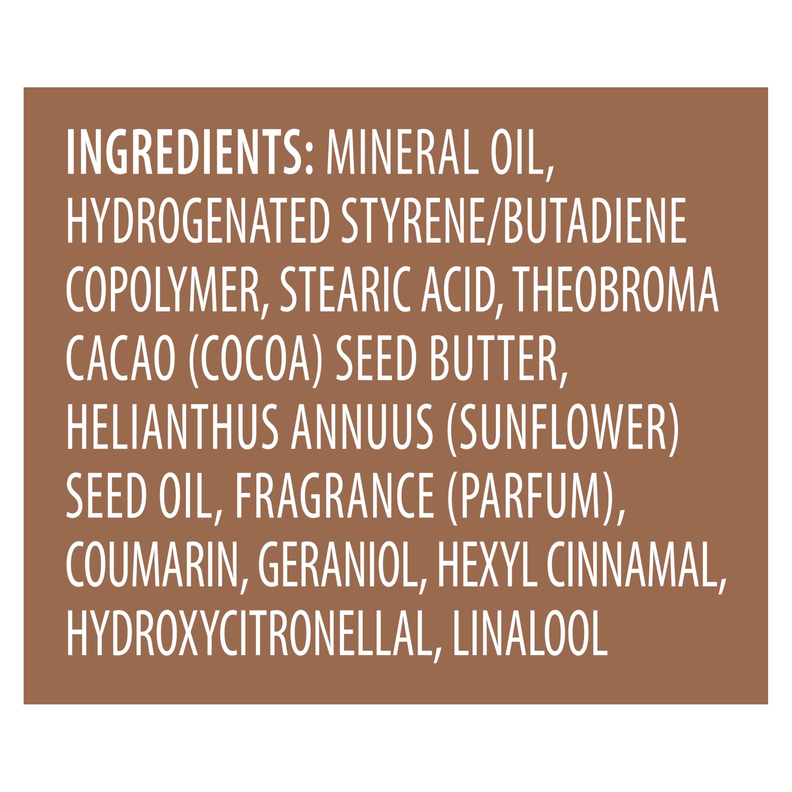 Vaseline Intensive Care Cocoa Radiant Body Gel Oil with 100% Pure Cocoa Butter, 12 oz