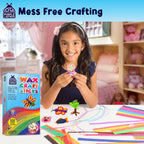 Wax Craft Sticks for Kids 300 PCS in 15 Colors, Mess-Free Sensory Craft