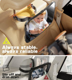 TAZENI Car Mirror for Baby for Rear-Facing Car Seat, Ultra Stable Hook Clip
