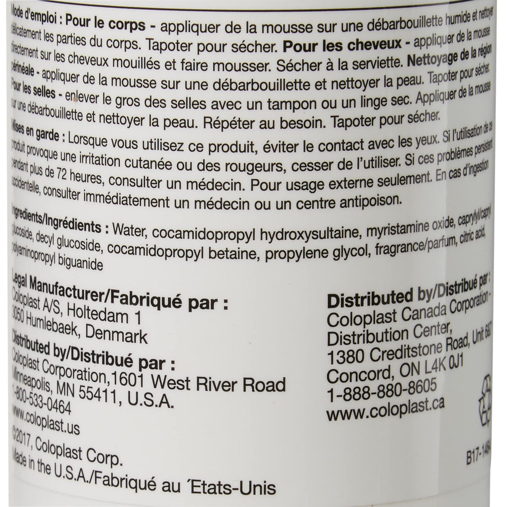 Coloplast Bedside-Care Rinse-Free Shampoo&Body Wash Scented 8.1 oz. COI67145 1 Each