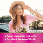 Nature's Truth Hair, Skin & Nails Vitamins | 5000mcg | 250 Softgels
