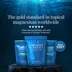 Ancient Minerals Magnesium Bath Flakes, Epsom Salt Alternative, 1.65lb | Pure Zechstein magnesium chloride flakes for soaking & whole-body replenishment. 1.65 lb resealable bag.