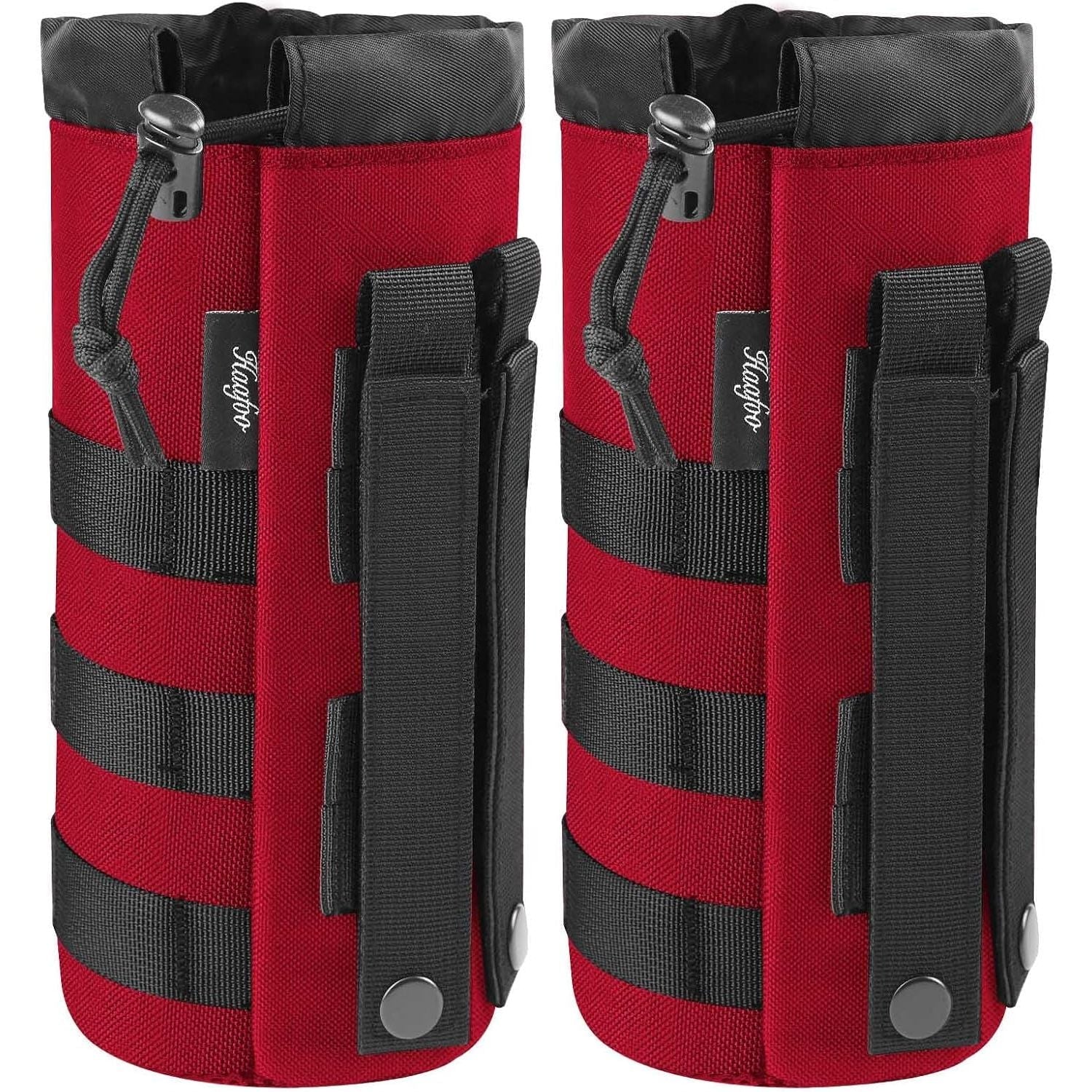 Buy now Molle Water Bottle Holder, Upgraded 1000D Nylon Tactical Molle Water Bottle Pouch, Sports Water Bottle Bag Bottom Mesh Lining Hydration Carrier for Camping, Climbing, Hiking and Travelling Gray-Camo at indiglob india