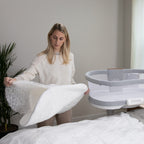 HALO DreamWeave Breathable Mesh BassiNest Pad – 100% Washable Cover and Core – Hypoallergenic, Non-Toxic Materials