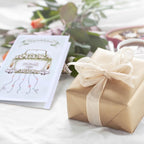 Wedding Card for Bride and Groom-Elegant Bridal Shower & Engagement Card, Congratulations Greeting Card for Bride to Be, Wedding Gifts for Couples(Getaway Car)