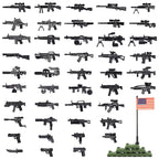 Buy now 83 Pcs Toy Soldiers Figures US Army Battle Toy Set - Weapons Pack Military Weapon Battle Building Blocks Compatible with Major Brand, 3 Years Old and up at indiglob india