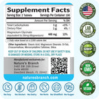 Magnesium Glycinate 400mg | 200 Tablets – High Absorption for Sleep & Heart | Mag Supplements for Cramps, Muscle & Calm – Non Buffered Bisglycinate, Extra Strength for Men and Women, Tablets Not Capsules