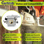 Carbhub Carburetor for Stihl 021 023 025 MS210 MS230 MS250 Chainsaw Carb